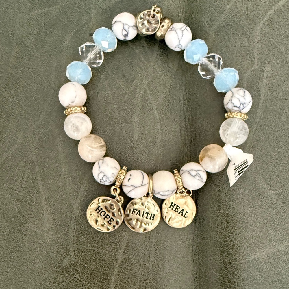 Beaded Charm bracelet